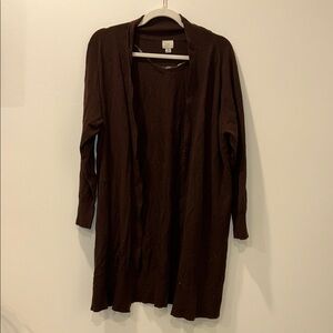 Basic Brown Cardigan